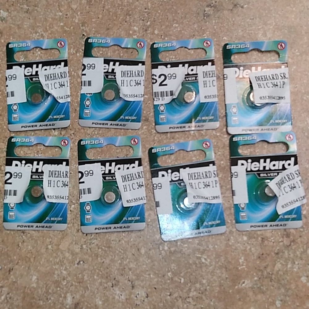 Diehard battery bundle SR364 **2 for $4